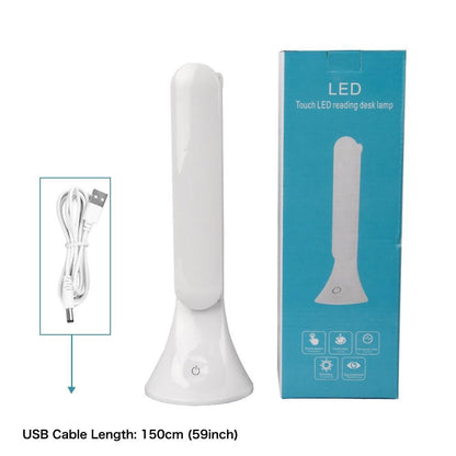 Stevvex LED touch desk lamp USB powered dimmable USB cable 150 cm on Tampa Home & Garden Store
