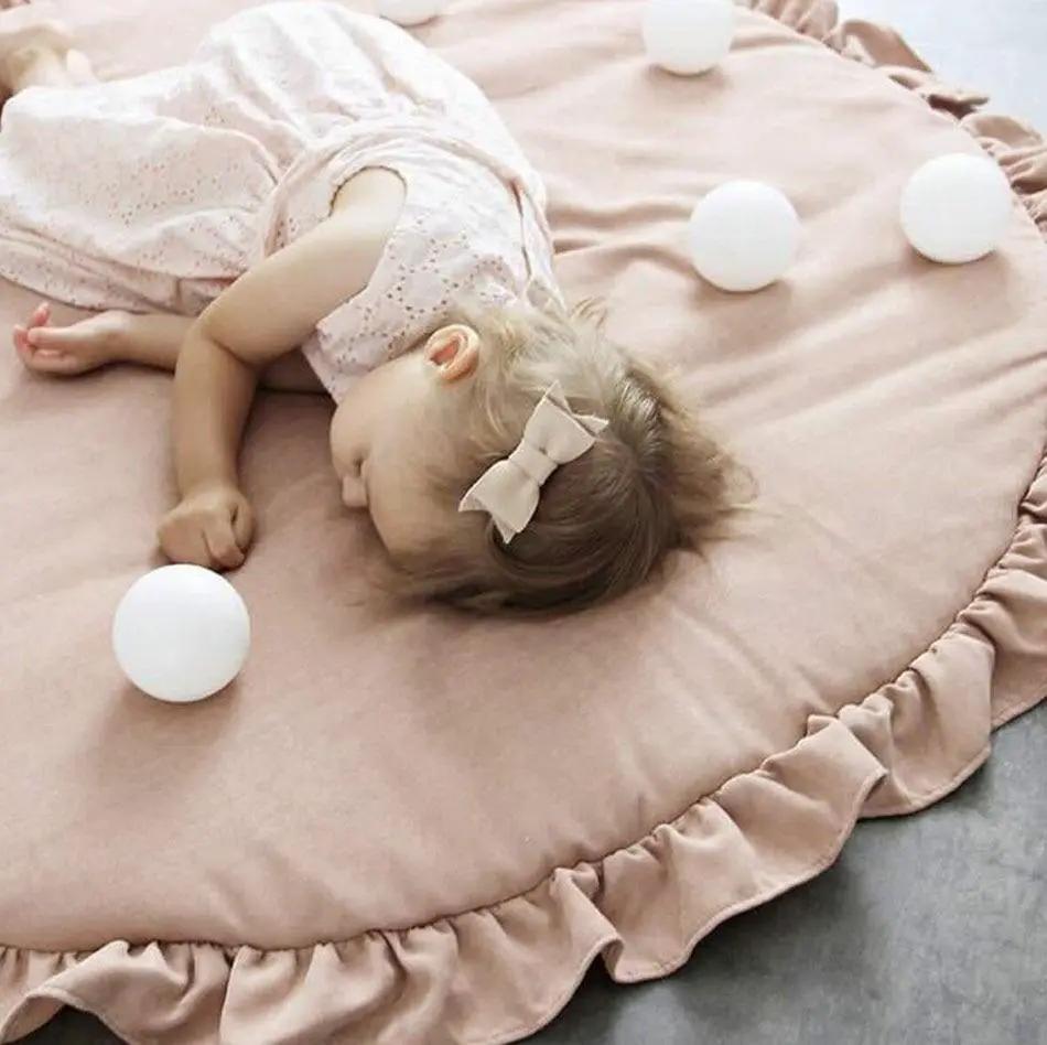 Baby Play Mat for Kids Soft Cotton Crawling Mat
