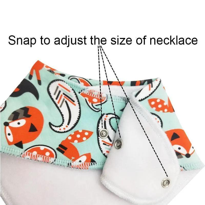 Baby Bandana Bibs Triangle Scarf Cotton for Kids