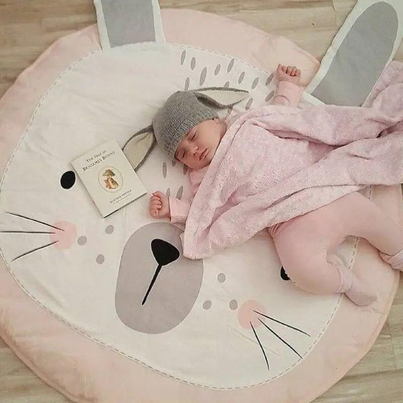Cartoon Animal Baby Play Mat for Crawling