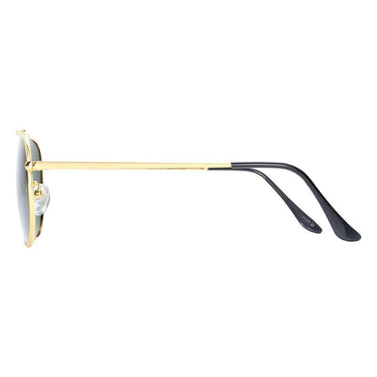 Stevvex square sunglasses gold frame polarized UV400 for all on Tampa Home & Garden Store