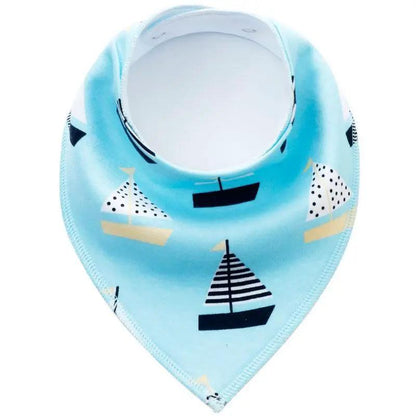 Baby Bandana Bibs Triangle Scarf Cotton for Kids