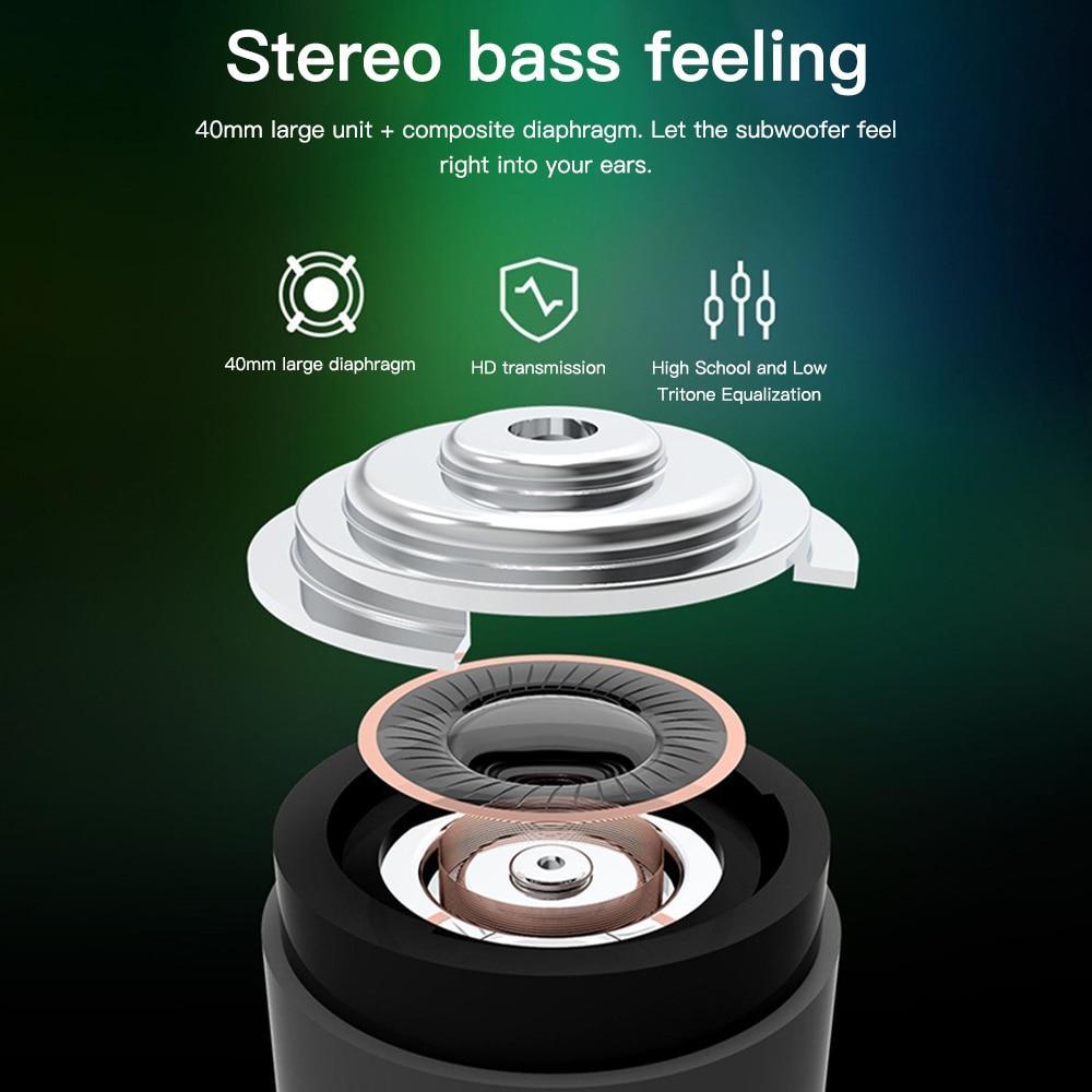 Stevvex on-ear headphones exploded view with white exterior, copper coil, black ear cup on Tampa Home & Garden Store