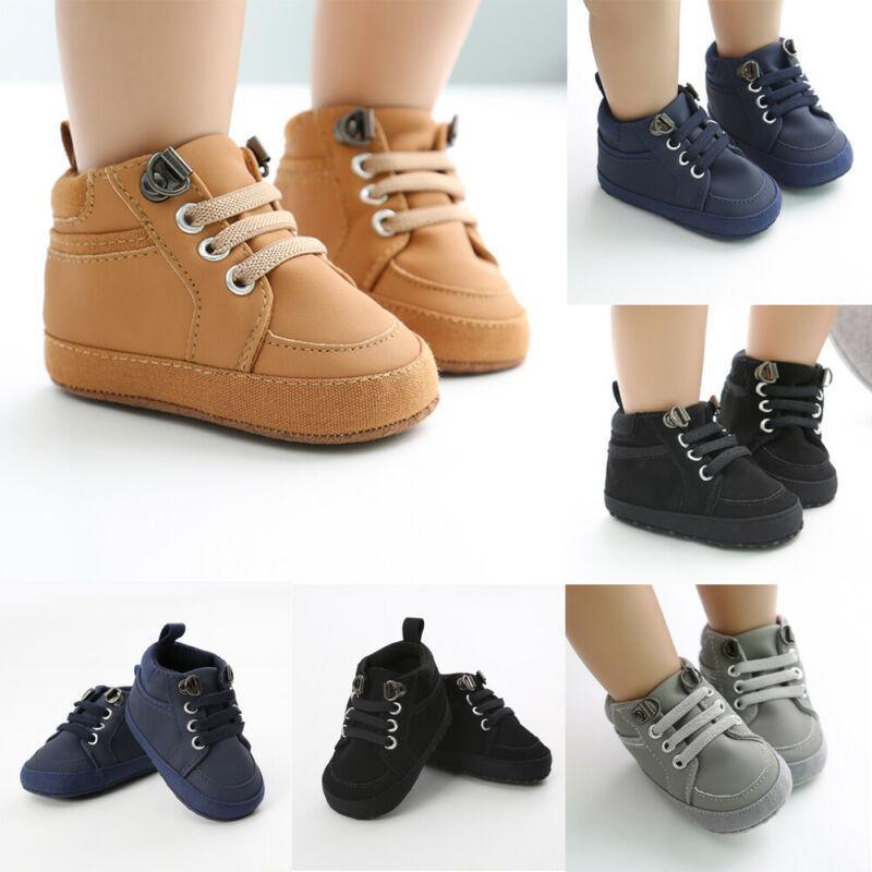 Stevvex warm newborn First Walkers Soft Sole Shoes in tan, navy, black, gray, blue five color options on Tampa Home & Garden Store