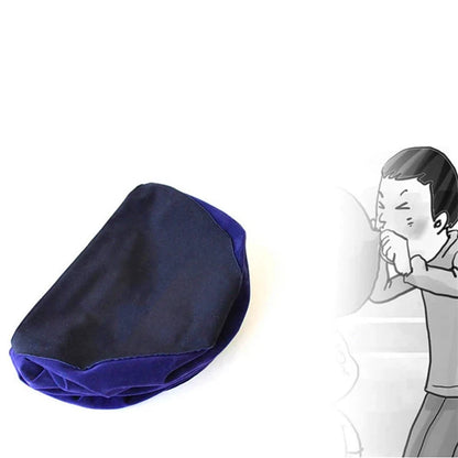 Inflatable wedge pillow UpTrend Deals navy blue with purple for adjustable support on Tampa Home & Garden Store