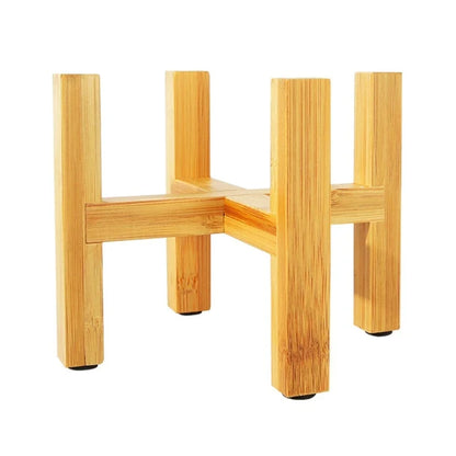 Wooden Plant Stand for Home and Garden Decor
