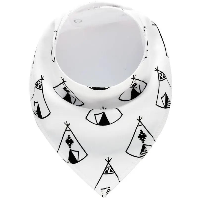 Baby Bandana Bibs Triangle Scarf Cotton for Kids