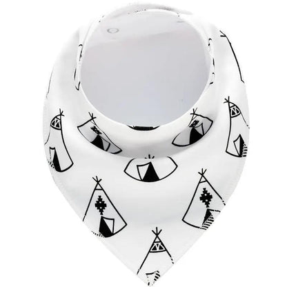 Baby Bandana Bibs Triangle Scarf Cotton for Kids