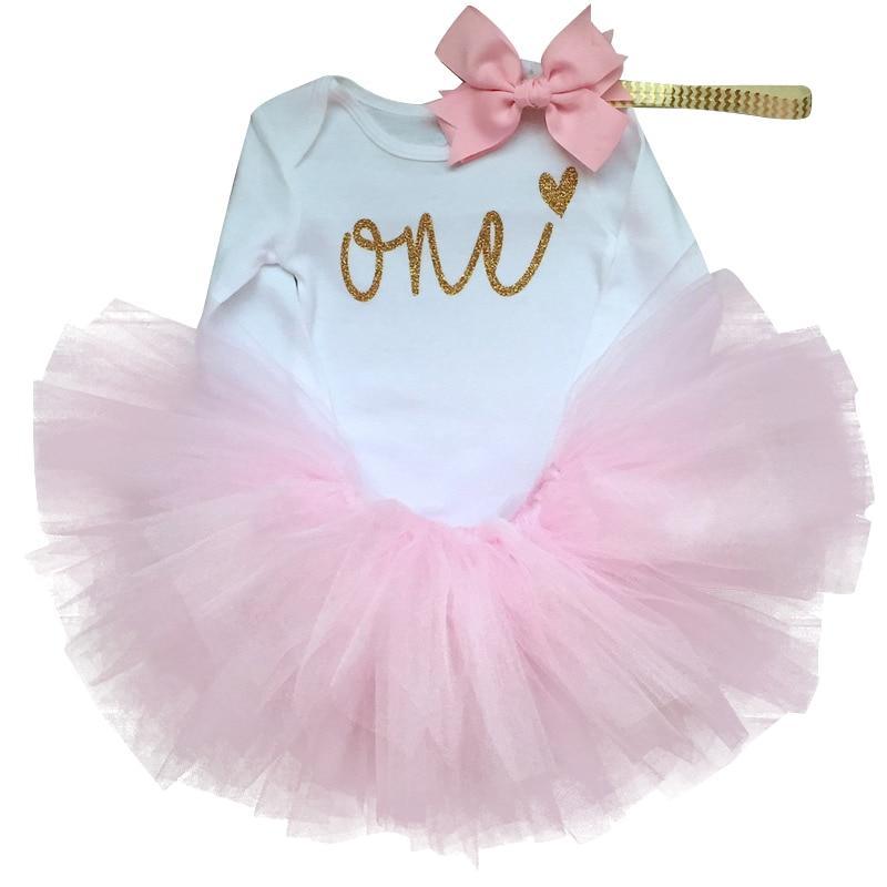 Stevvex baby girls tutu dress with pink tulle skirt and white bodice with glitter one heart on Tampa Home & Garden Store