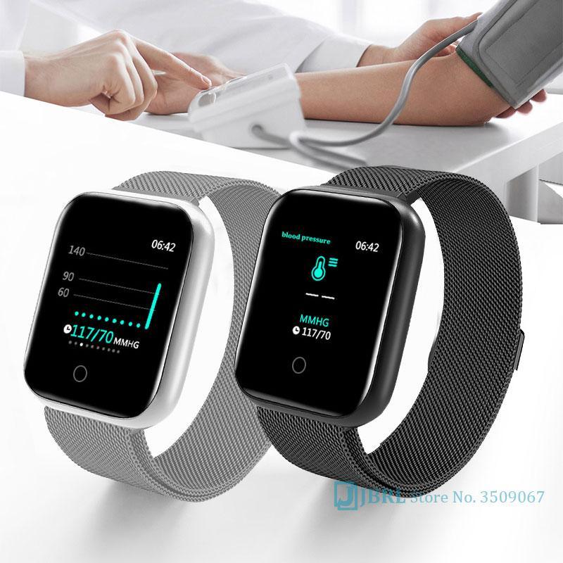 Stevvex luxury stainless steel smart watch pair with mesh bands on Tampa Home & Garden Store