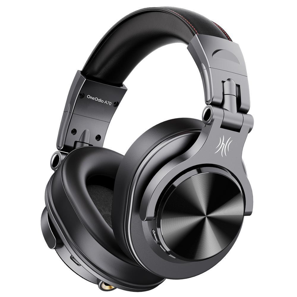 Over-ear wireless headphones in gray with cushioned earcups and adjustable headband on Tampa Home & Garden Store