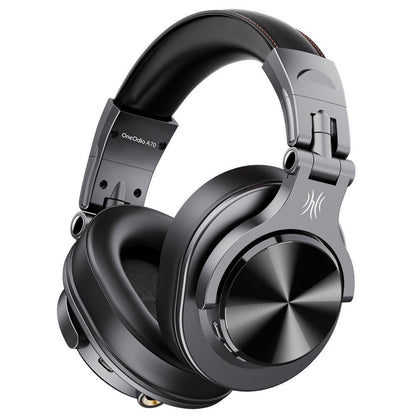 Over-ear wireless headphones in gray with cushioned earcups and adjustable headband on Tampa Home & Garden Store
