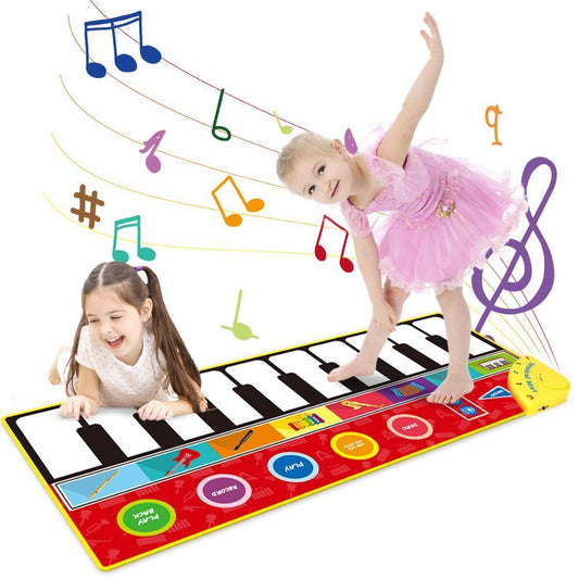 Stevvex Modern Musical Mat Baby Play Piano Mat with colorful keys for kids on Tampa Home & Garden Store