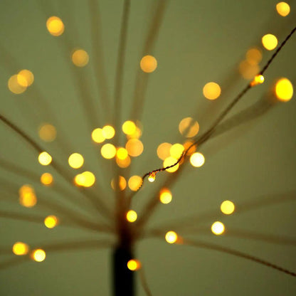 Modern Garden Led Solar Tree Lamp Copper Wires