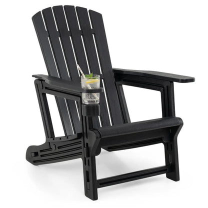 Adirondack Chair With Cup Holder Weather HDPE