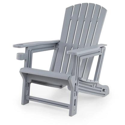 Adirondack Chair With Cup Holder Weather HDPE