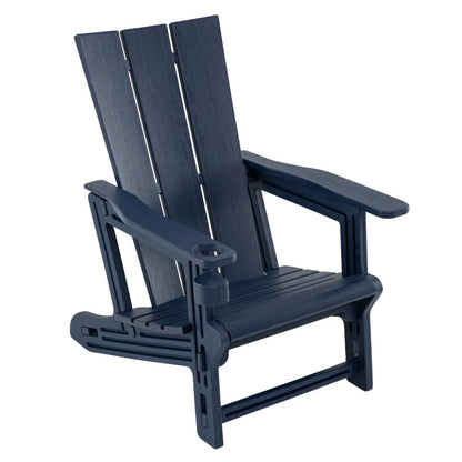 Adirondack Chair With Cup Holder HDPE Outdoor