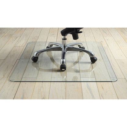 Alfombrilla para silla de vidrio templado de alta resistencia de 36 pulgadas