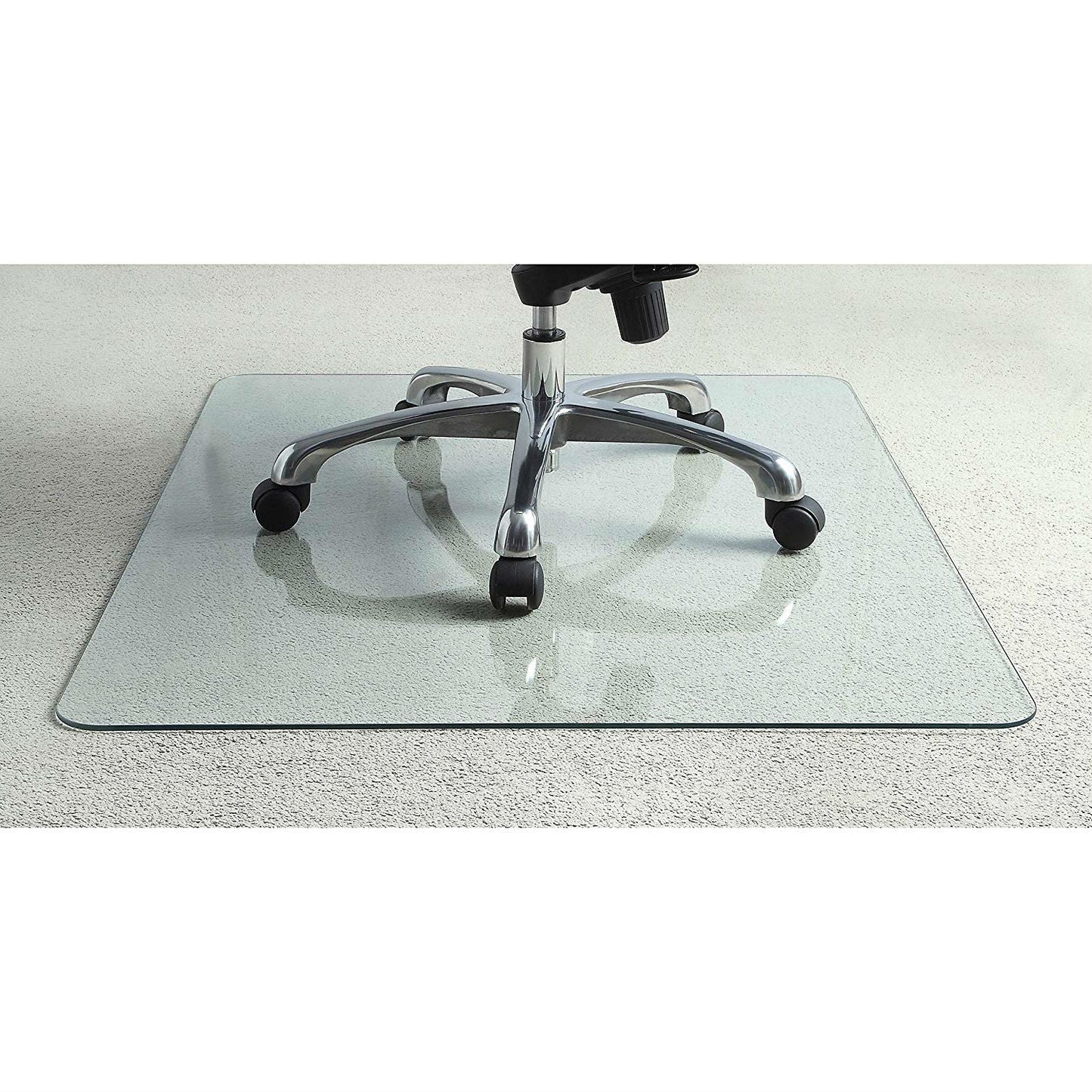 Alfombrilla para silla de vidrio templado de alta resistencia de 36 pulgadas