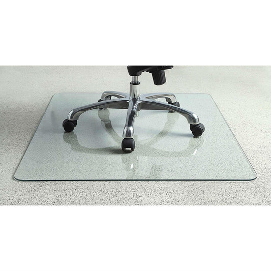 Heavy Duty 36 Inch Tempered Glass Chair Mat - Tampa Home & Garden Store