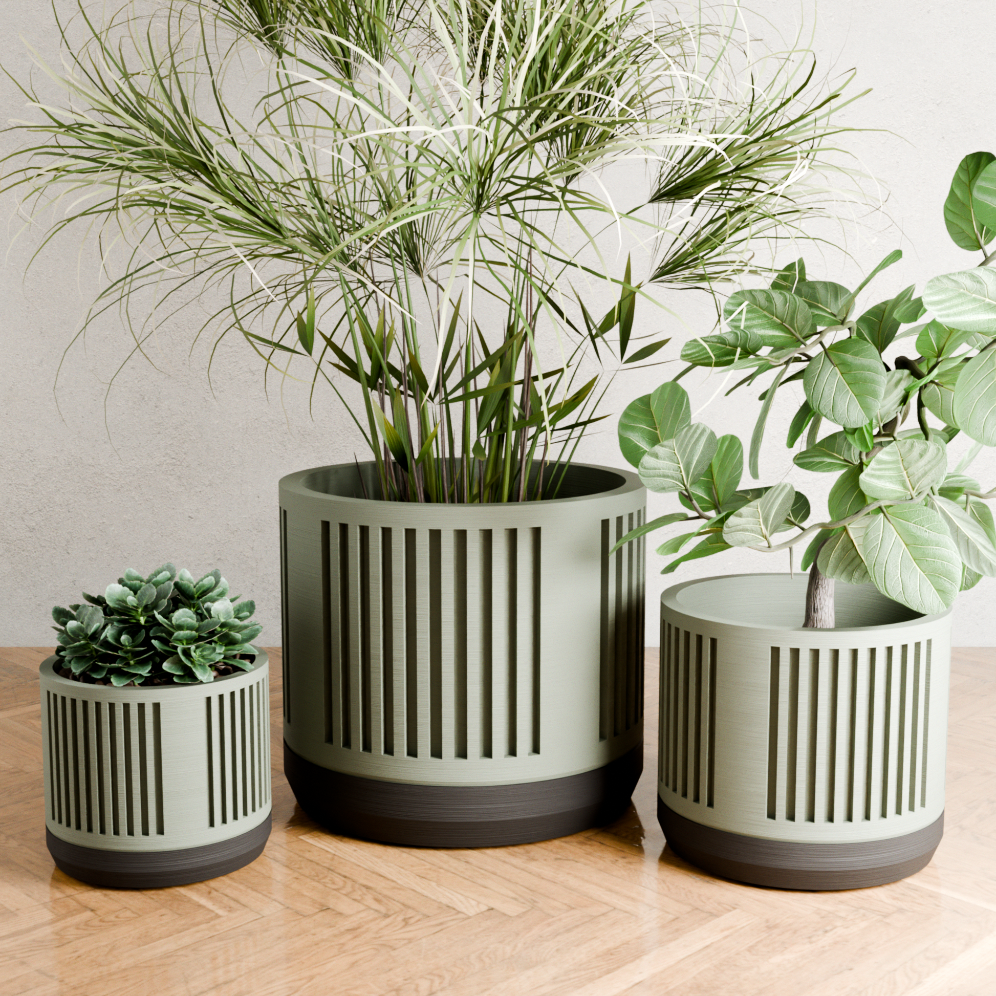 heritage garden plant pots HERITAGE Planter 4.5" / Midnight Black