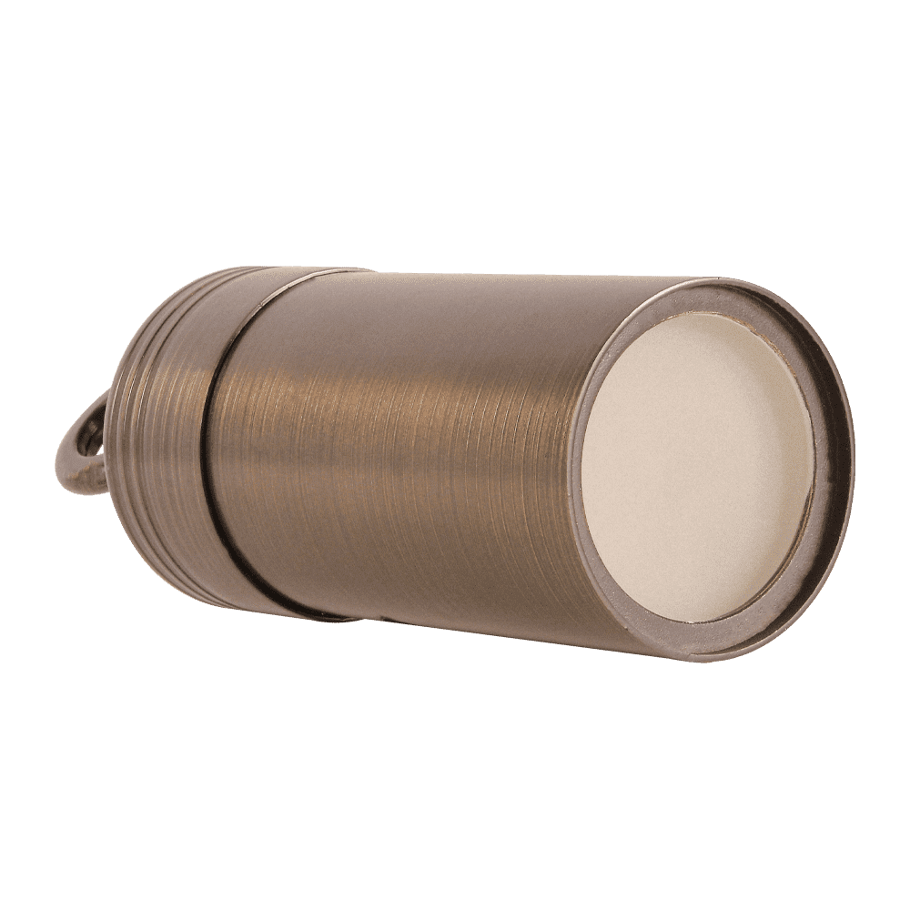 Lámpara colgante cilíndrica de latón de bajo voltaje LED HLB01 de 12 V, luminaria empotrada colgante