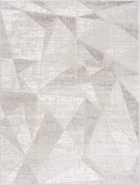 Basia Area Rug by Boutique Rugs in beige gray with abstract pattern on Tampa Home & Garden Store