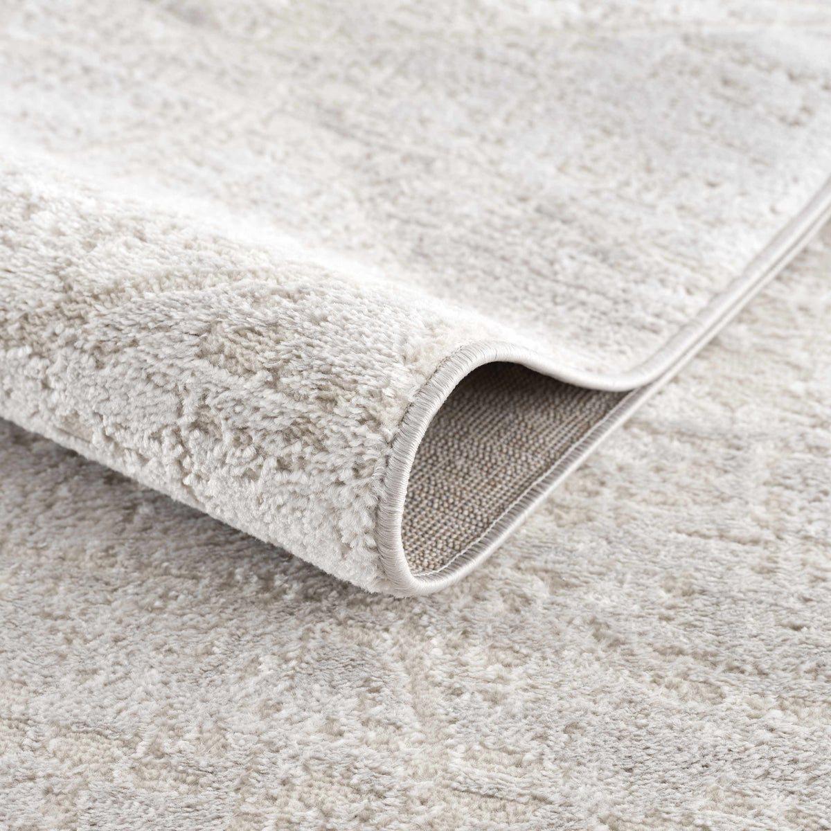 Basia Area Rug plush ivory shag by Boutique Rugs, clearance on Tampa Home & Garden Store