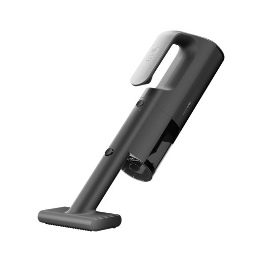HOTO BlowVac Handheld Vacuum for Home and Car, gray matte finish with stand on Tampa Home & Garden Store