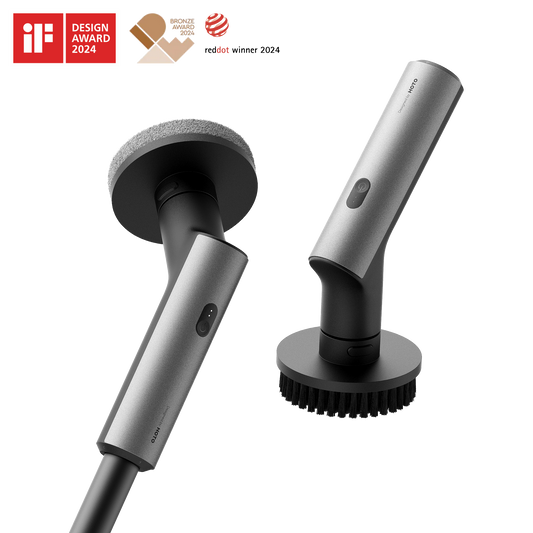 Fregadora eléctrica giratoria