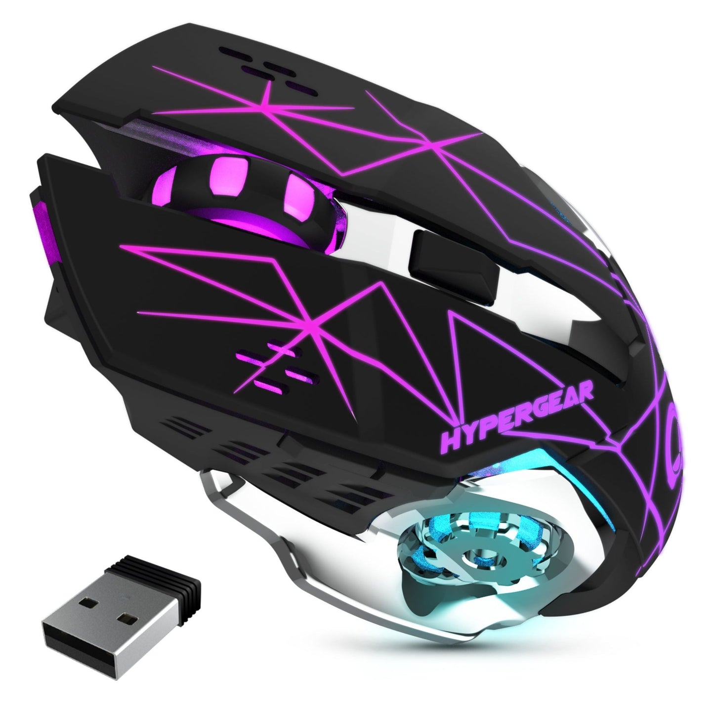 Chromium Wireless Gaming Mouse With A Sensor