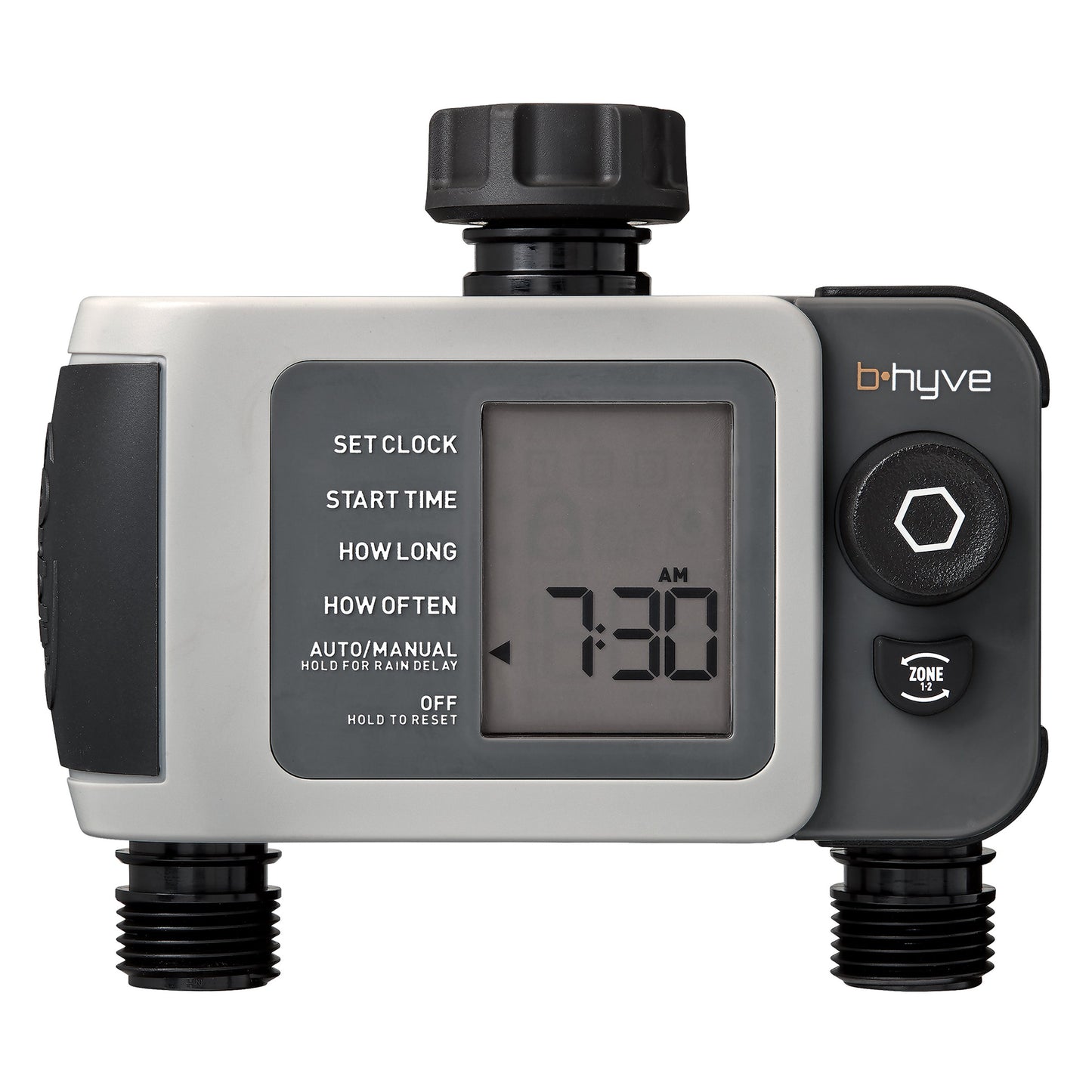 B-hyve XD Bluetooth 2-Outlet Hose Faucet Timer 24632