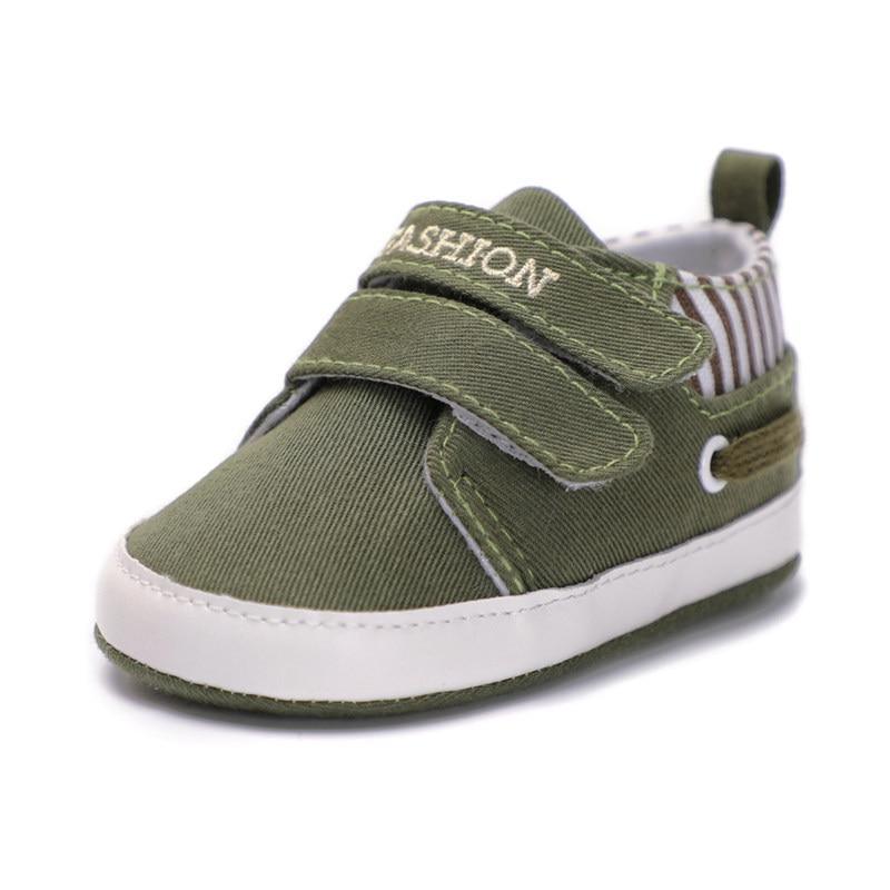 Soft Canvas Walking Sneakers For Early Walkers