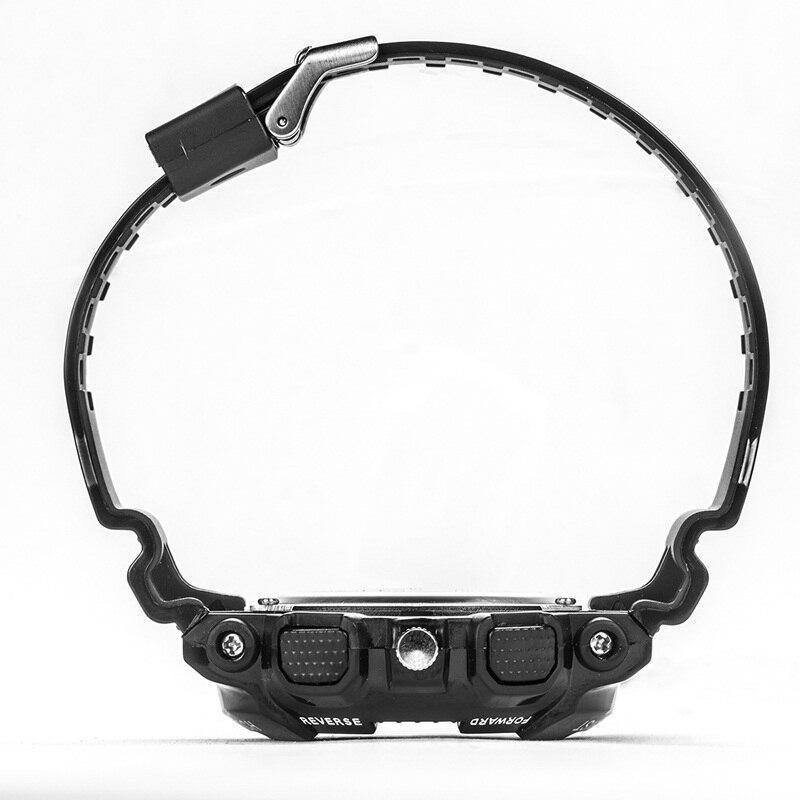 Stevvex black sport watch with 30M LED digital-analog display and forward/reverse buttons on Tampa Home & Garden Store