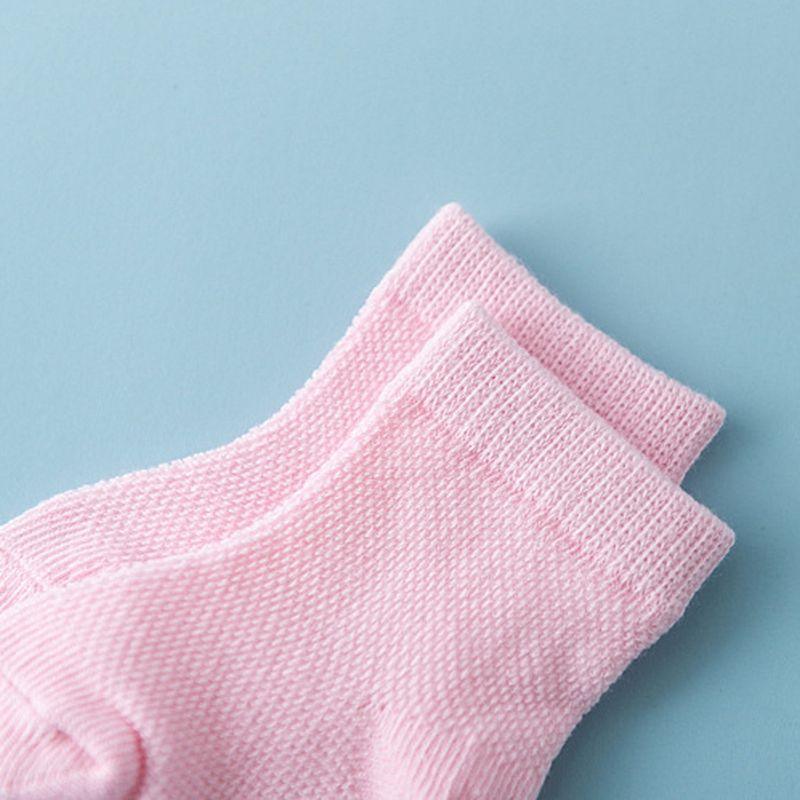 2 pink baby socks with soft knit, breathable fabric for newborns on Tampa Home & Garden Store