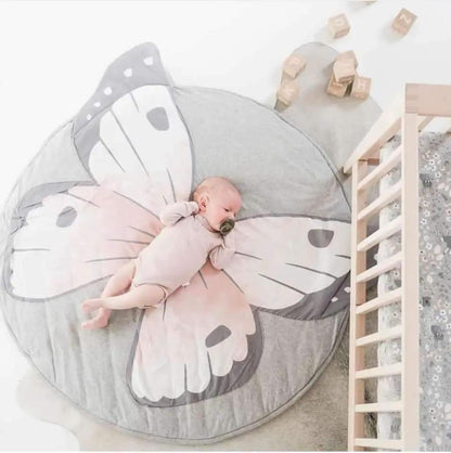 Cartoon Animals Baby Play Mat Round Pad for Kids