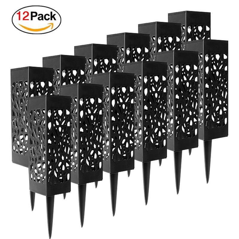 Stainless Steel Solar Lamp and Garden Pathway