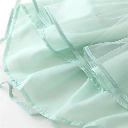 Luxury modern flower newborn baby dress mint tulle lace Stevvex on Tampa Home & Garden Store