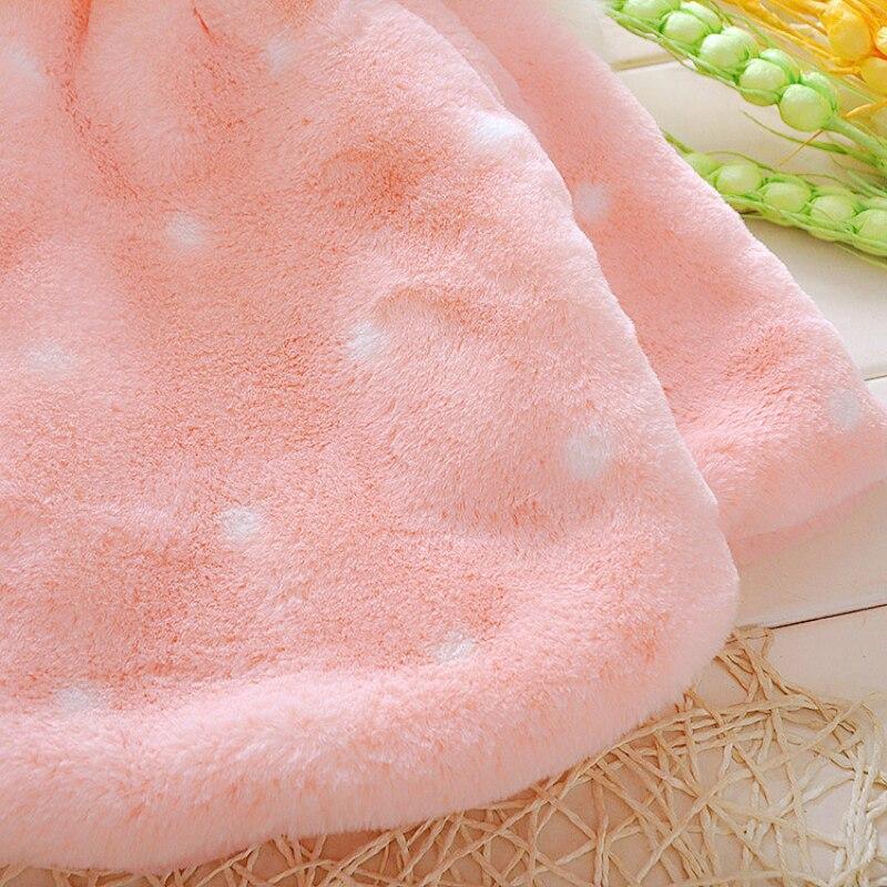 Baby fleece fur winter coat pink Stevvex on Tampa Home & Garden Store