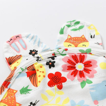 Baby swaddle sleepsack Stevvex with colorful floral print newborn wrap blanket on Tampa Home & Garden Store