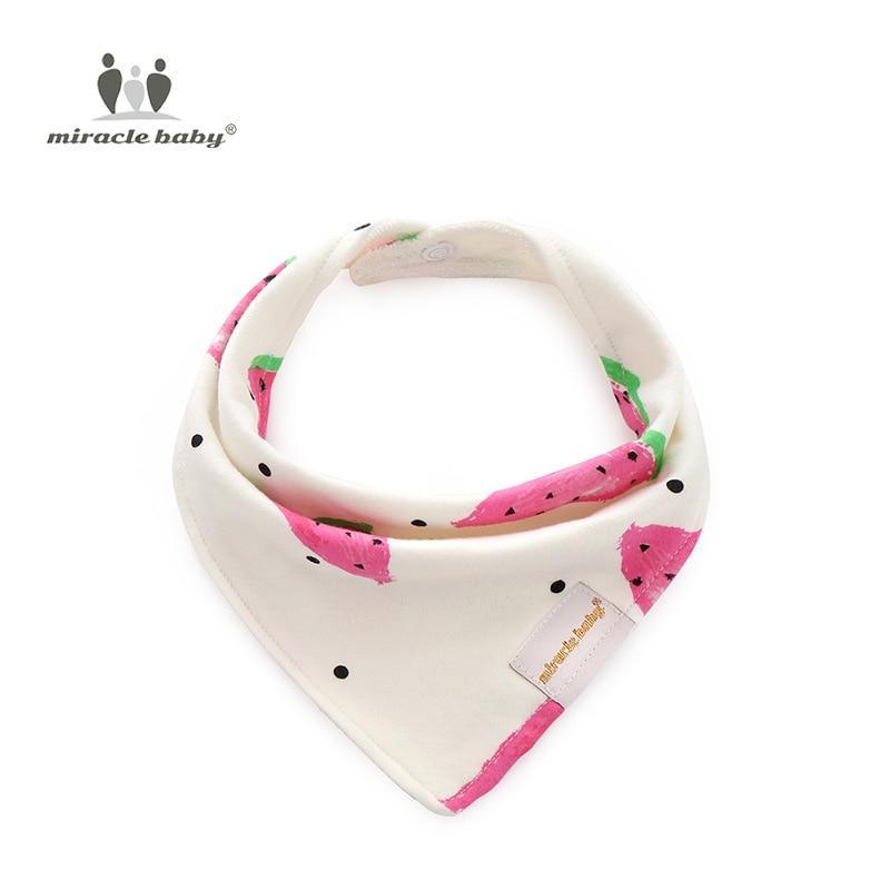 Stevvex baby swaddle blanket with cap watermelon pattern on cream fabric on Tampa Home & Garden Store