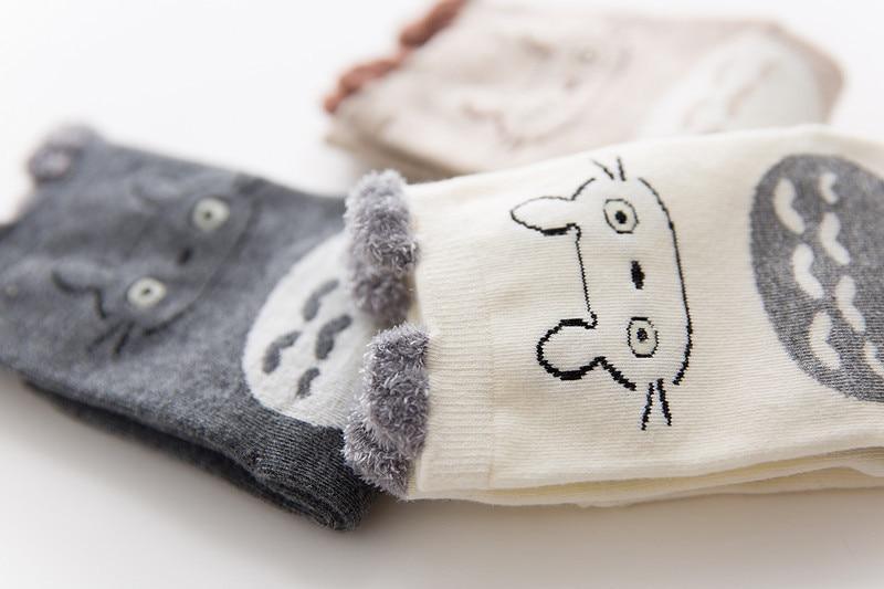 5-pair 100% cotton unisex baby socks with cute cartoon faces gray ivory Stevvex on Tampa Home & Garden Store