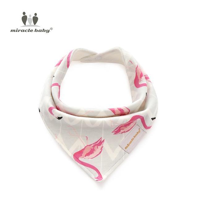 Baby swaddle blanket with cap by Stevvex, fabric with pink flamingo print swaddle wrap on Tampa Home & Garden Store