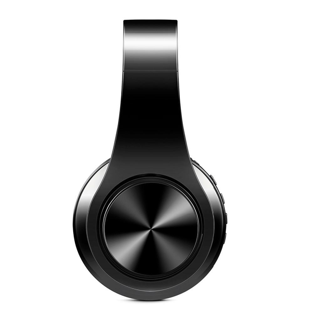 Stevvex ST10S4219GBY black over-ear Bluetooth headphones with microphone for smartphones on Tampa Home & Garden Store