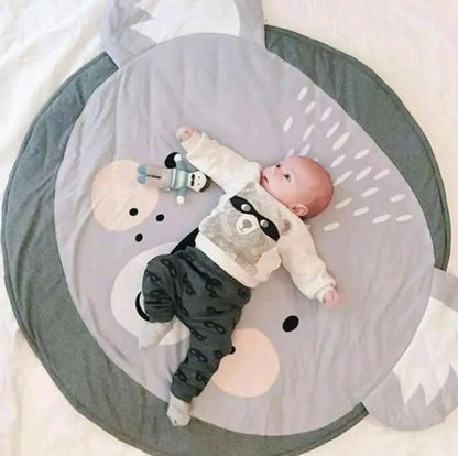 Cartoon Animals Baby Play Mat Round Pad for Kids
