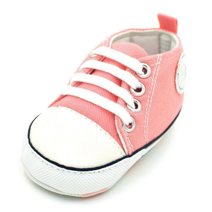Classic Canvas Walkers Sneakers Stevvex pink with white toe cap on Tampa Home & Garden Store