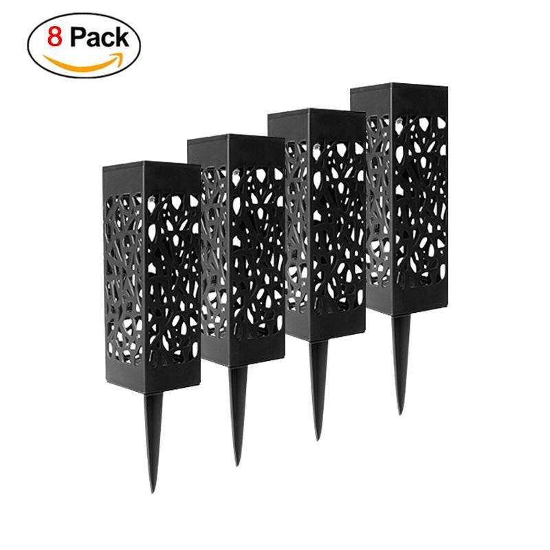 Stainless Steel Solar Lamp and Garden Pathway
