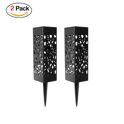 Stainless Steel Solar Lamp and Garden Pathway