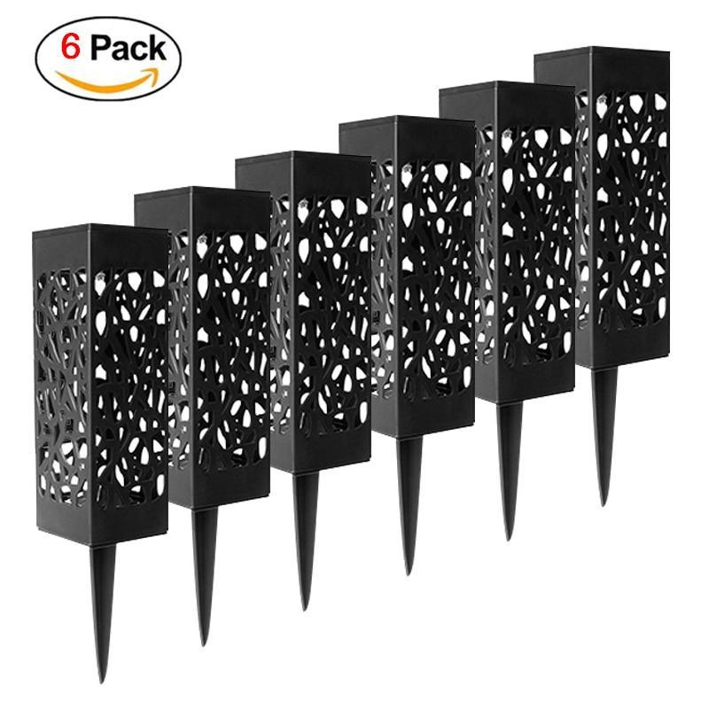 Stainless Steel Solar Lamp and Garden Pathway