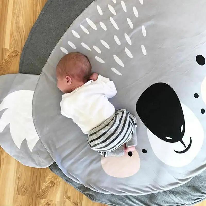 Cartoon Animal Baby Play Mat for Crawling